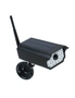 Solar LED Light Pir Motion Sensor Dummy Security Camera, hi-res