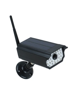 Solar LED Light Pir Motion Sensor Dummy Security Camera