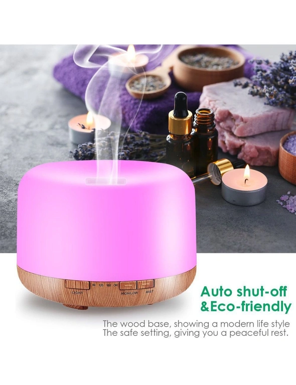 Aroma Therapy Scent Diffuser Humidifier and LED Lamp Us Uk Eu Au Plug, hi-res image number null