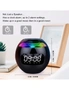 Wireless USB Rechargeable Spherical Speaker and Digital Clock, hi-res