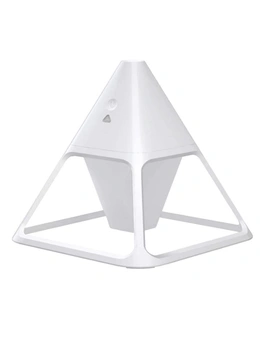 Triangular Volcano Design LED Night Light and Humidifier USB Power Supply