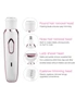 4 In 1 Womens USB Rechargeable Painless Epilator Electric Shaver, hi-res