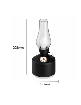 Kerosene Lamp Portable Air Humidifier and Oil Diffuser USB Charging