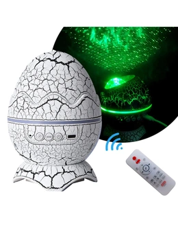 USB Plugged In Dinosaur Egg Starry Night Projector and Speaker