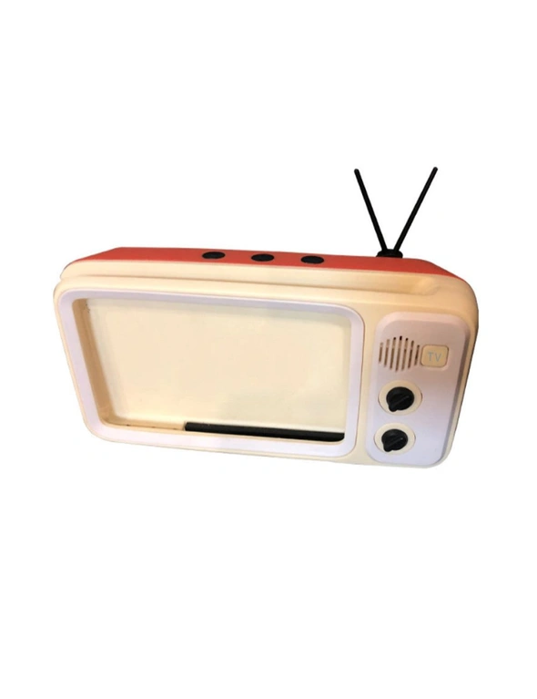 Creative Retro Vintage Mobile Phone Holder and Wireless Speaker, hi-res image number null