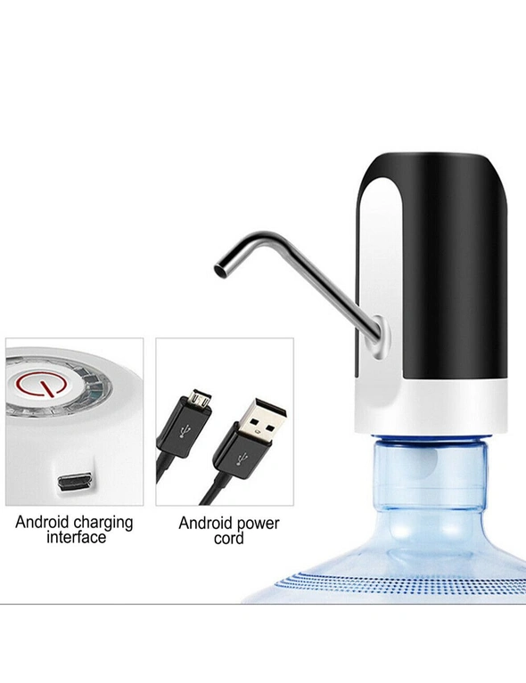 USB Rechargeable Electric Water Dispenser Water Bottle Pump Water Pumping Device, hi-res image number null