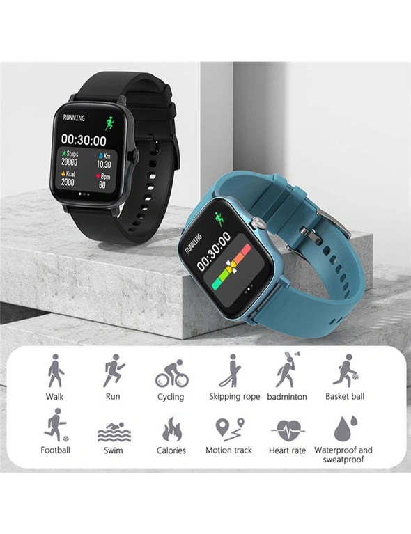 Full Touch Magnetic Charging Smart Watch Activity Fitness Monitor, hi-res image number null