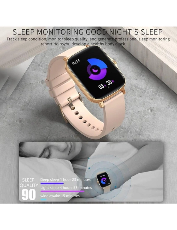 Full Touch Magnetic Charging Smart Watch Activity Fitness Monitor, hi-res image number null