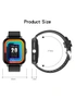 USB Rechargeable Y13 Full Touch Smart Watch and Fitness Monitor, hi-res