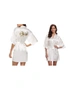 My Shop Your Shop Wedding Robes With Gold Glitter Personalisation Bride, hi-res