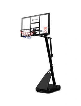 Everfit 3.05M Pro Portable Basketball System Basketball Hoop Stand Adjustable Height