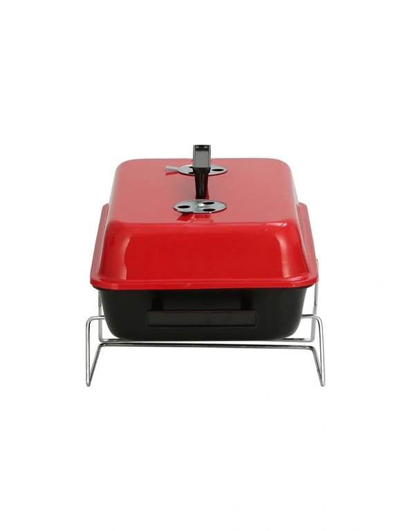 Grillz Charcoal BBQ Portable Camping Grill Smoker, hi-res image number null