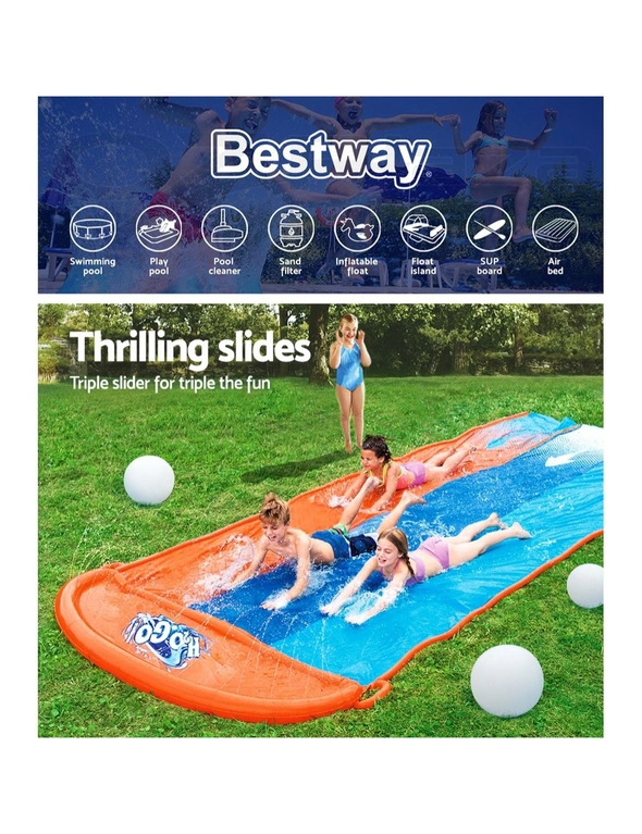 Bestway Inflatable Water Slide 4.88M, hi-res image number null