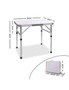 Weisshorn Folding Camping Table Portable Laptop PC Bed Dining Desk Picnic Garden, hi-res