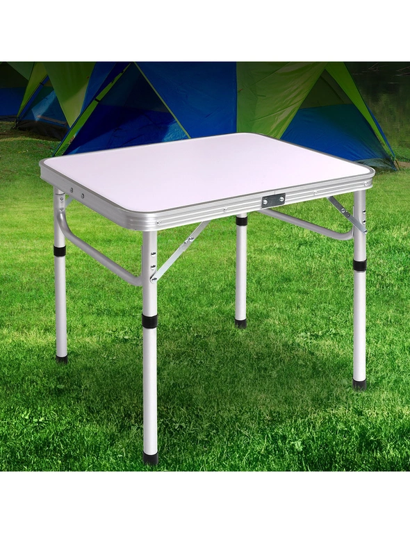 Weisshorn Folding Camping Table Portable Laptop PC Bed Dining Desk Picnic Garden, hi-res image number null