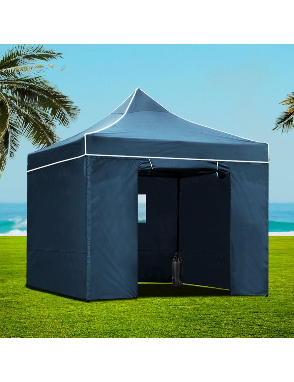 Instahut Gazebo Pop Up Marquee 3x3 Camping Gazebos Tent