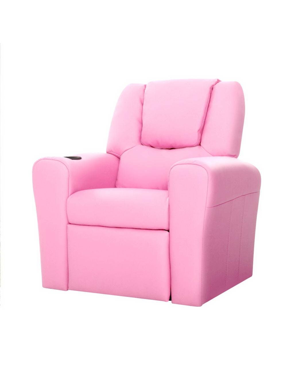 Artiss Luxury Kids Recliner Sofa Children Lounge Chair Couch Pu