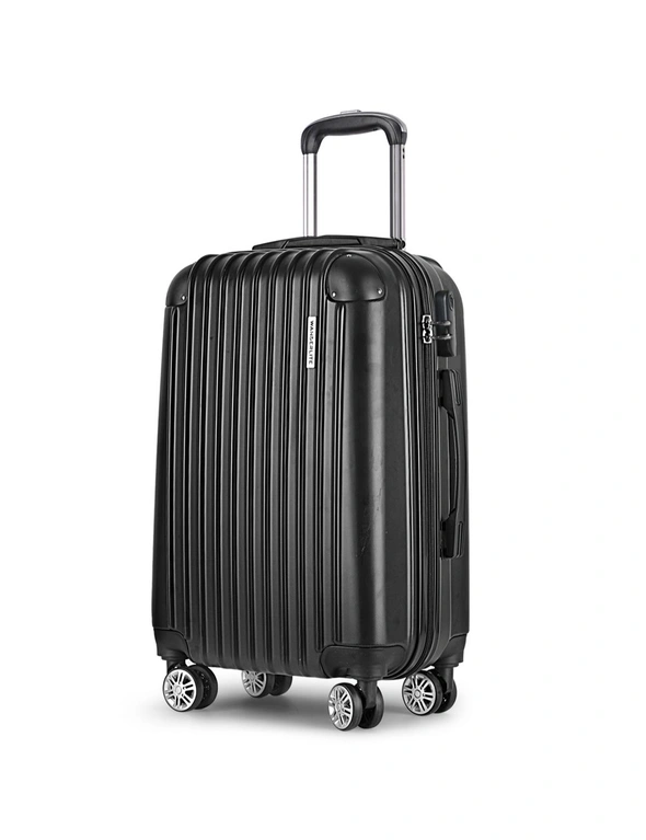 Wanderlite 20 Blue Luggage Sets Suitcase Trolley Travel Hard Case Lightweight, hi-res image number null