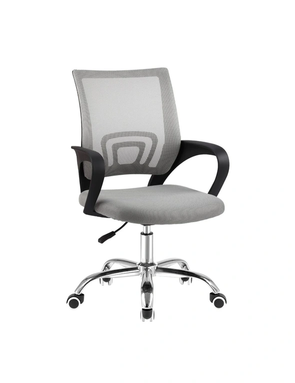 Artiss Mesh Office Chair Cody Mid Back Computer Chair Grey, hi-res image number null