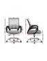 Artiss Mesh Office Chair Cody Mid Back Computer Chair Grey, hi-res