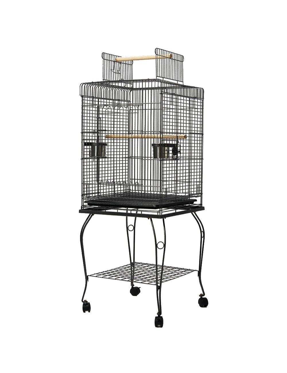 i.Pet Bird Cage Pet Cages Aviary 145CM Large Travel Stand Rockmans