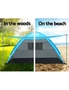 Weisshorn Camping Tent Beach Tents Hiking Sun Shade Shelter Fishing 2-4 Person, hi-res