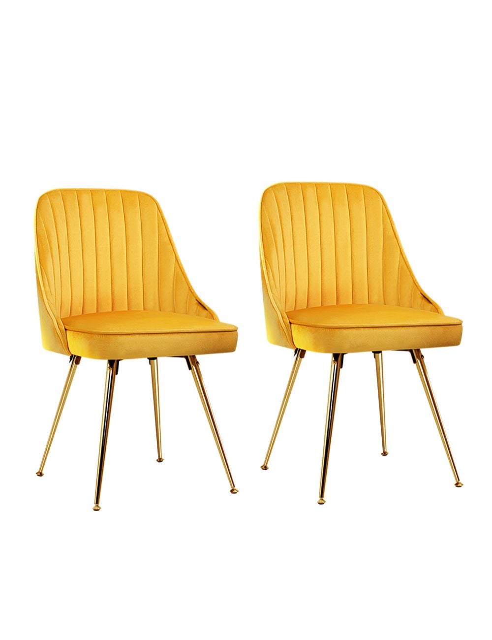 Mustard color dining online chairs