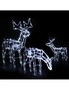 Jingle Jollys Christmas Led Motif Lights Rope Reindeer Waterproof, hi-res