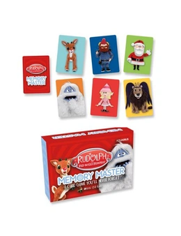 Memory Master Card Game - Rudolph The Red Nosed Reindeer Edition