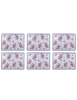 Cherry Blossom Placemat, 6 Pack - 29x21.5x0.4cm