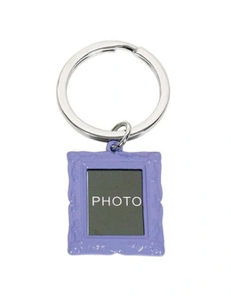 Photo Frame Keyring (Purple)