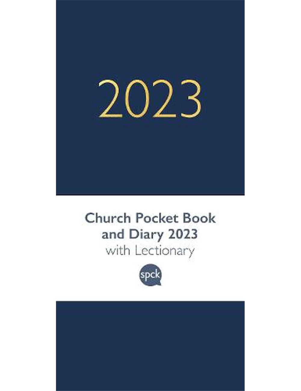 Church Pocket Book and Diary 2023 Blue With Lectionary | Katies Australia