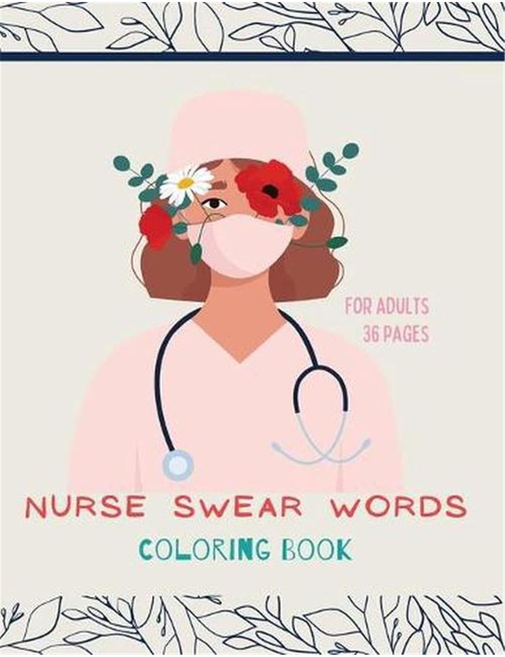 Nurse Swear Words Coloring Book Ezibuy New Zealand