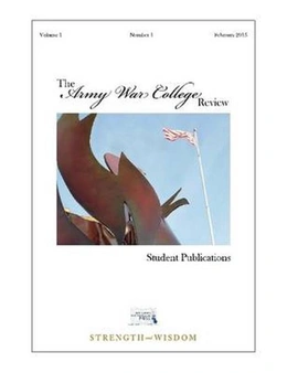 The Army War College Review: Volume 1 - Number 1