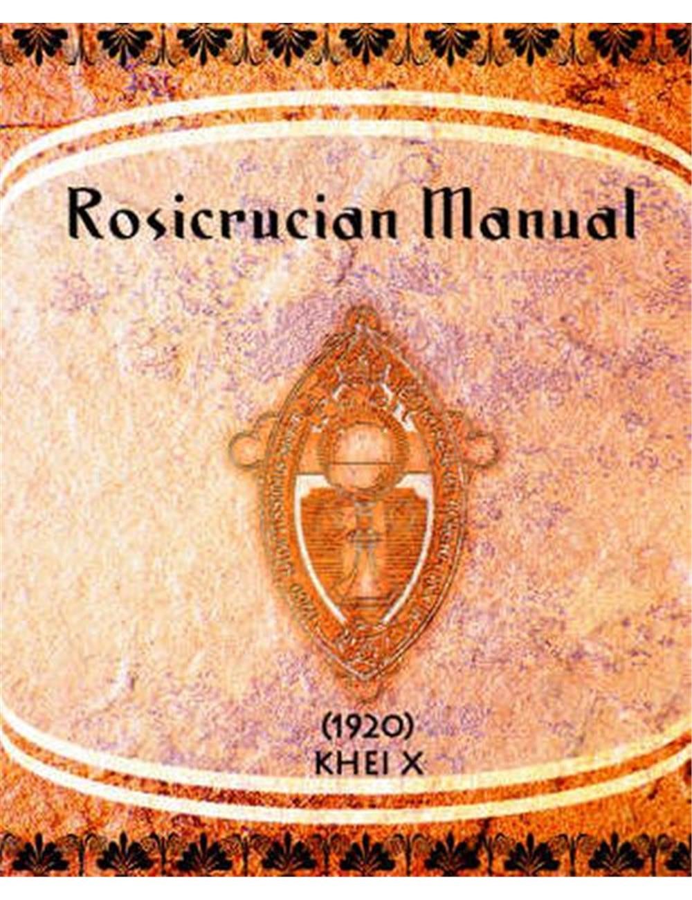 Rosicrucian Manual (1920) | Katies