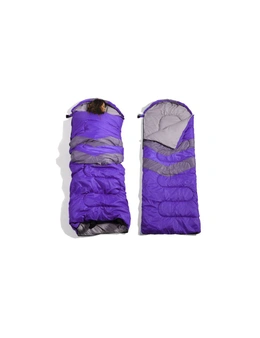 NNEDPE Micro Compact Design Thermal Sleeping Bag Purple
