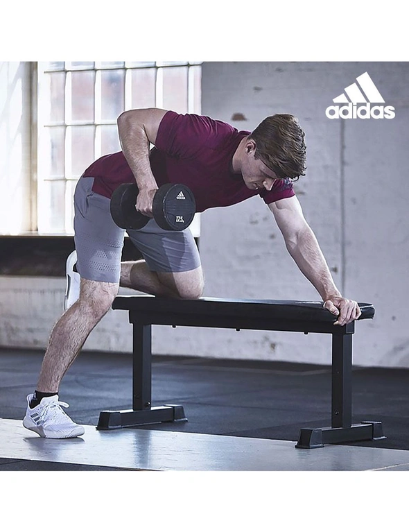 NNEDPE Adidas Essential Flat Exercise Weight Bench, hi-res image number null