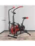 NNEDPE Air Resistance Fan Exercise Bike for Cardio - Red, hi-res