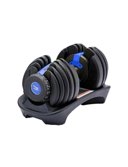 NNEDPE 24KG Adjustable Home Gym Dumbbell - Blue