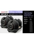 NNEDPE 2x 40kg Adjustable Dumbbells Home Gym Set, hi-res