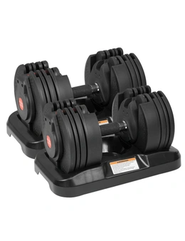 NNEDPE 2x 20kg Gen2 Home Gym Adjustable Dumbbell