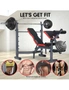 NNEDPE Adjustable Weight Bench Home Gym Bench Press - 302, hi-res