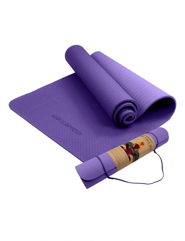 NNEDPE Eco-Friendly TPE Yoga Pilates Exercise Mat 6mm - Lilac | Crossroads