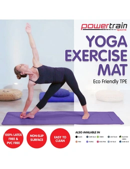 NNEDPE Eco-Friendly TPE Yoga Pilates Exercise Mat 6mm - Lilac