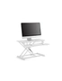 NNEKGE Pro Height Adjustable Sit Stand Desk Riser (Medium White), hi-res