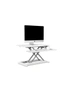 NNEKGE DuoPro Height Adjustable Sit Stand Desk Riser (Large White), hi-res