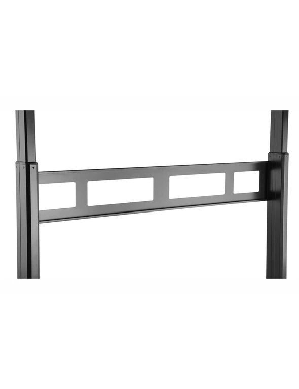 NNEKGE Wind Up Height Adjustable Sit Stand Desk (Black), hi-res image number null