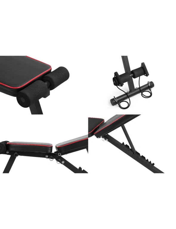 NNEKGE Adjustable FID Sit Up & Weight Bench, hi-res image number null