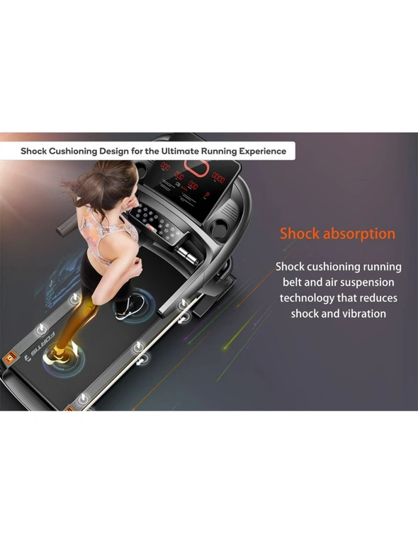 NNEKGE 520mm Belt Auto Incline Luxury Treadmill, hi-res image number null
