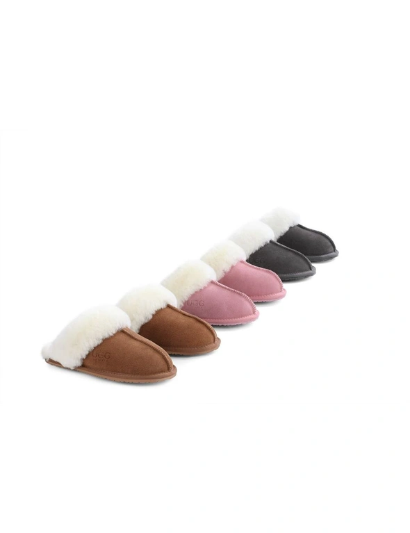 NNEKGE Slippers Premium Sheepskin (Chestnut Size 4M 5W US), hi-res image number null
